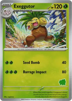 Exeggutor 「FBB No. 008」「EN」